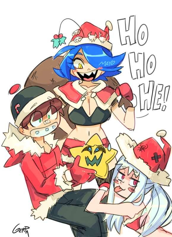 Ho ho he!