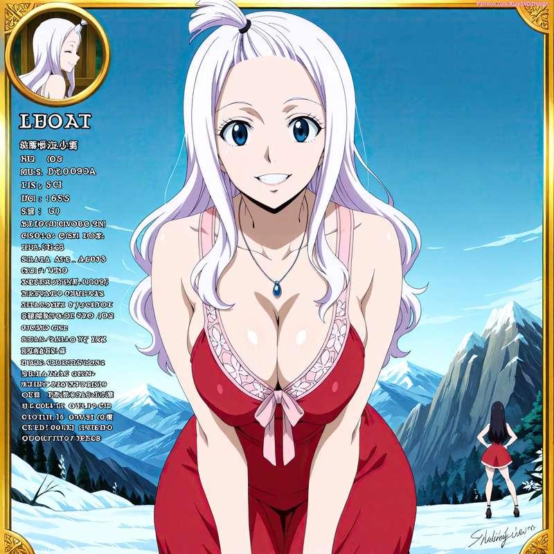Mirajane Strauss of Fairy Tail Sexy Poses [Gen 2.5]