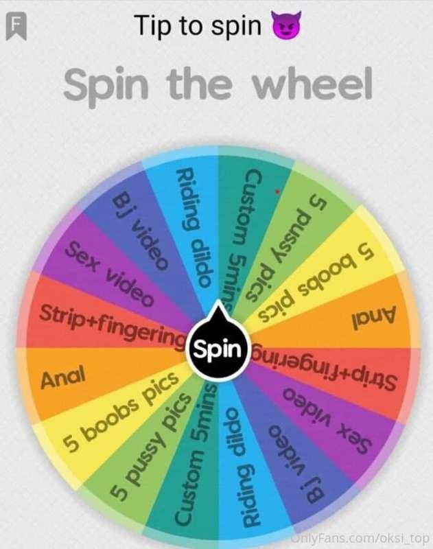 ✨NEW SPIN THE WHEEL GAME✨
I made wheel with $30-100 content ..