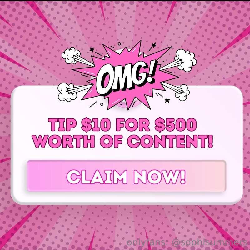 # NEED TO CUM ASAP?! 💦💦💦TIP $10 AND GET $500 OF CONTENT THAT..