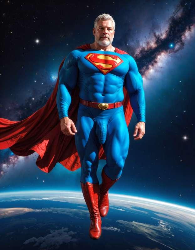 Don't forget the undies, Superman!