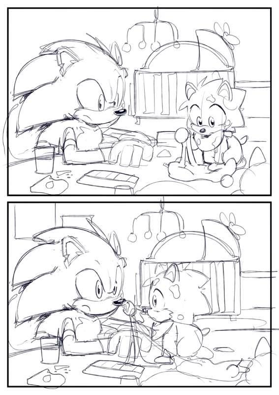 WIP for comic no.14 ✨🎠