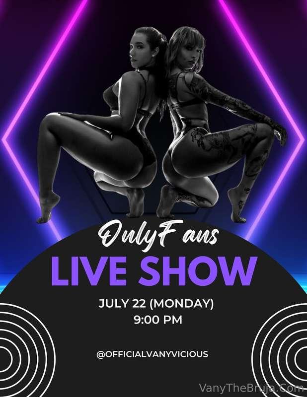 Live show with @desygato on monday at 9pm ! Mark your calend..