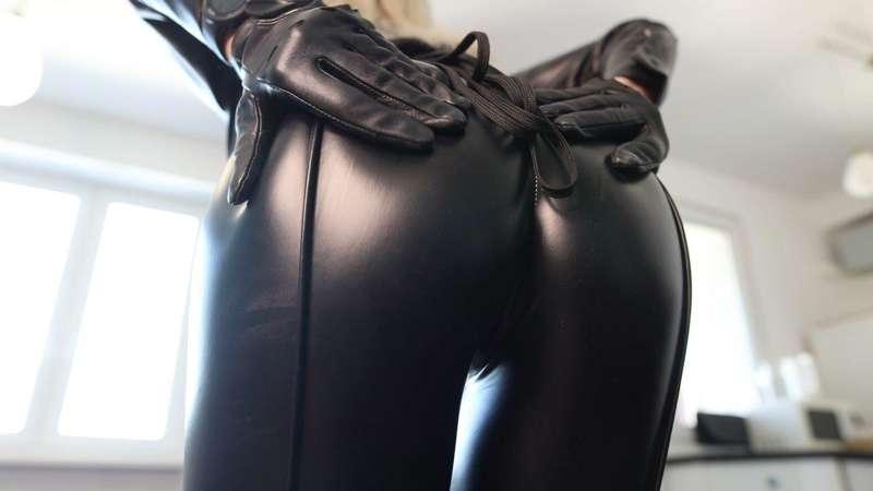My leather booty
