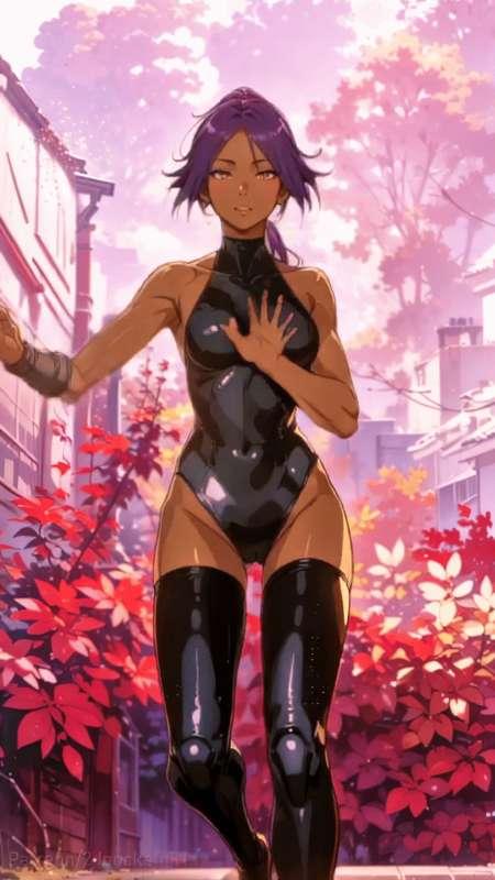 Yoruichi Shihouin sexy dance