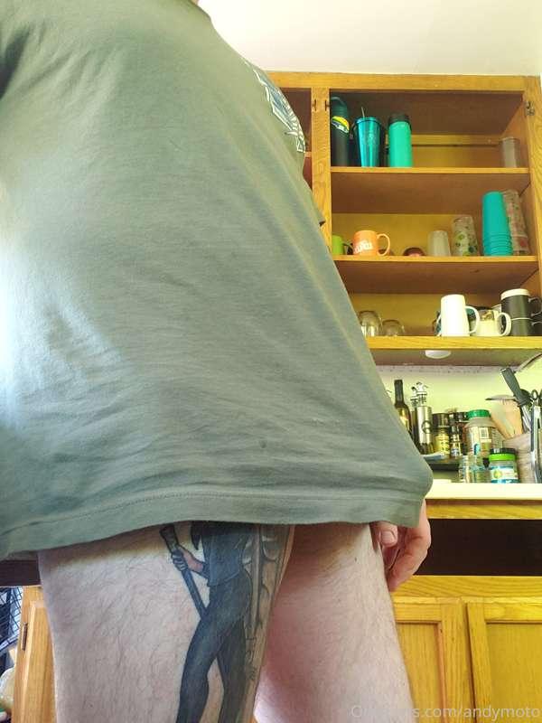 To hot for shorts, and needing a tight hole to breed.