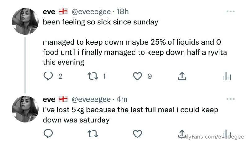 i've been incredibly sick since sunday so apologies for that..