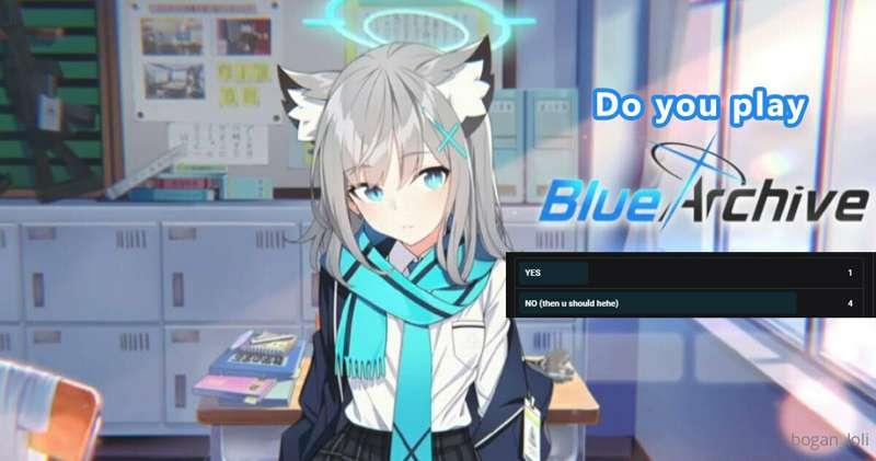 Not many people play Blue Archive 😭😭
I still really want to ..