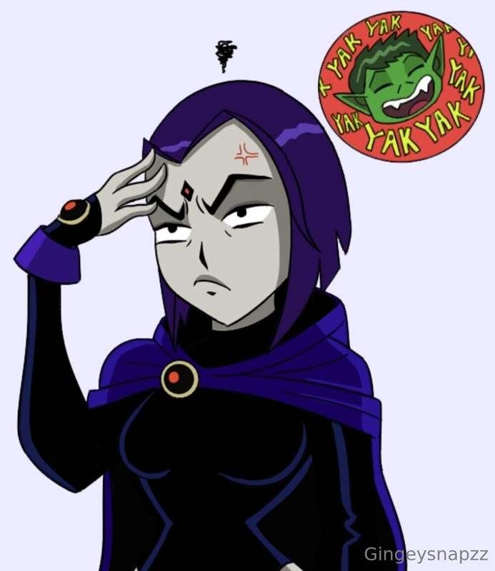 The winner from this weekends poll is Raven!🖤💜 Cosplay photo..