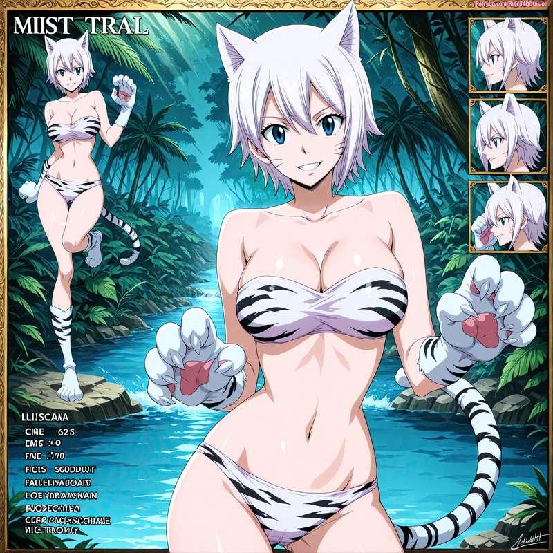 Lisanna Strauss Fairy Tail Sexy Poses [Gen 2.5]