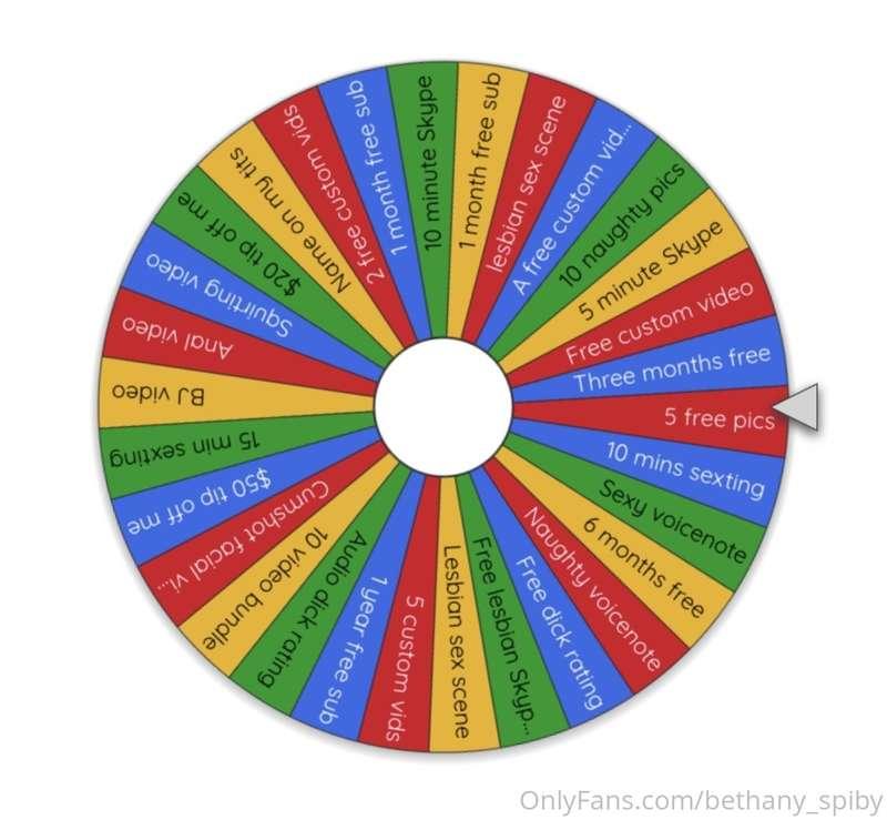TIP TO SPIN 😍 One spin - $10 Two spins - $15 Three spins - $..
