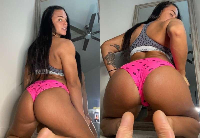 😘 first time wearing these boyshorts… Yes I got them wet