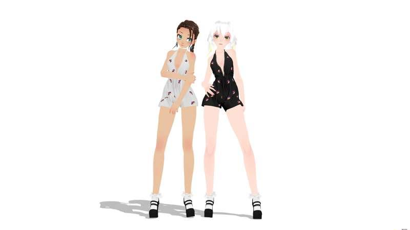 Nieru x Kiyone - Summer outfit 