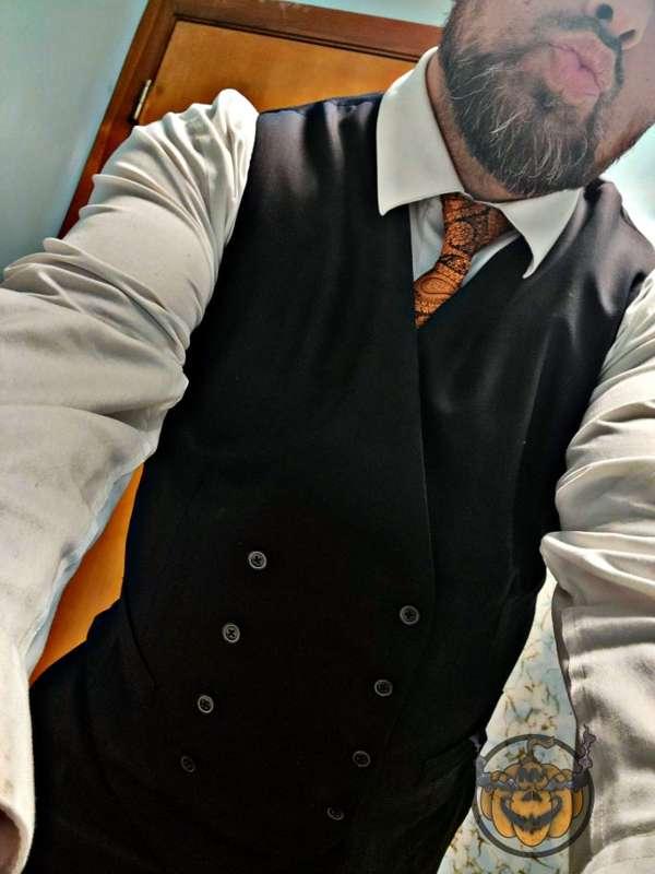 Just a few pics of me getting ready for work