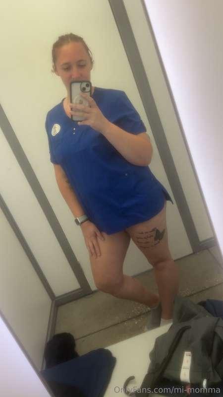 That scrub top looks good