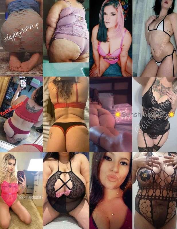 #advertisementCum obsessed sluts 💦 😍Top Row - @bl0ndebhaddie..