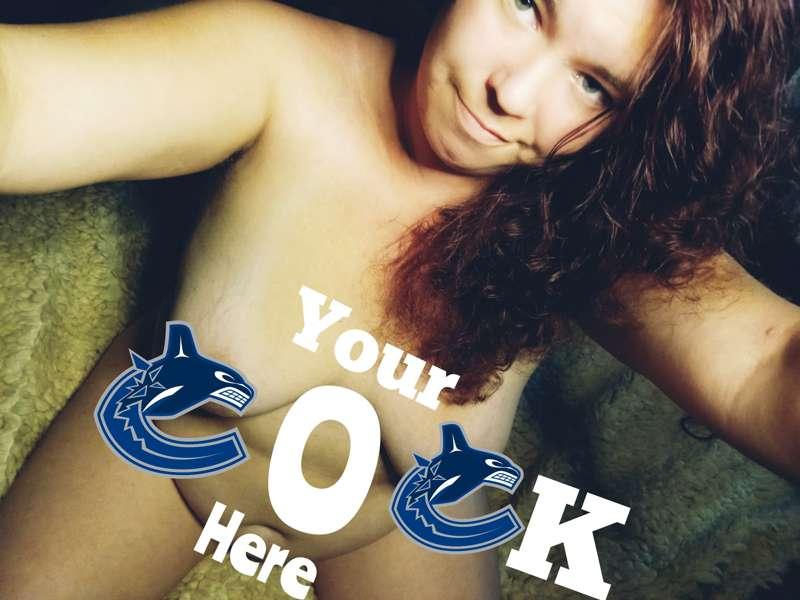 If the canucks win I'll send my new solo play video to the f..