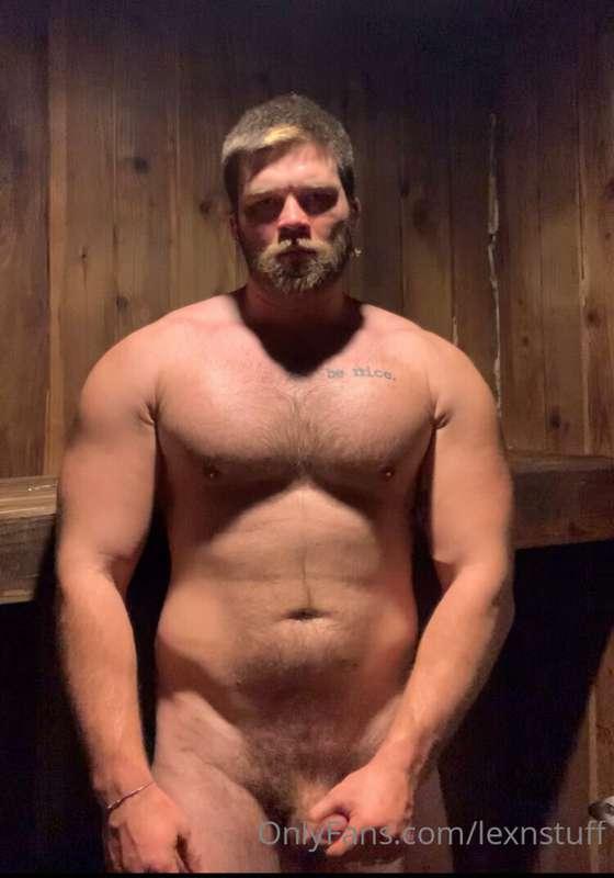 You walk in on this…