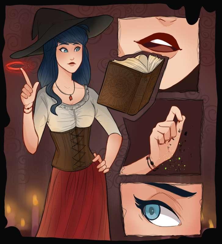 Familiar - Witch!Ladybug AU (1/4)