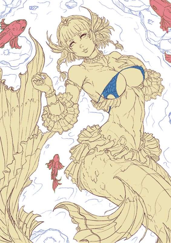 Monthly Rewards : Neriah [SKETCH / SFW]