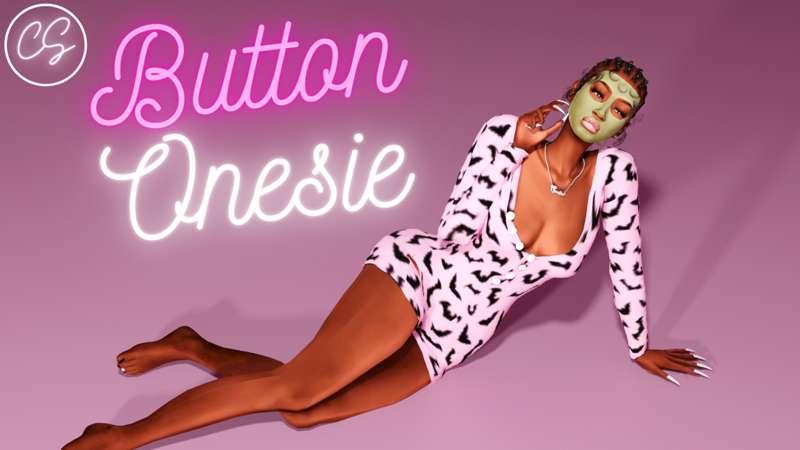 Button Onesie 💗