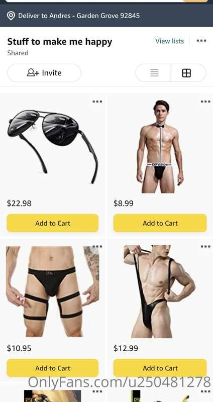 Not sure why my wishlist is being dumb but if you wanna see ..