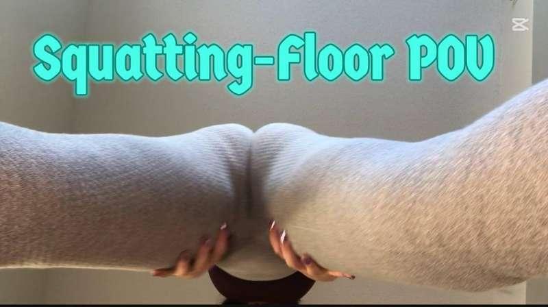 Squatting - Floor POV (Bush Version)