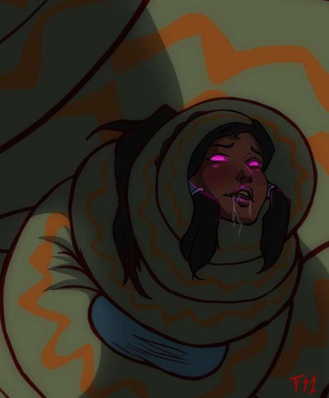 Korra titanoboa squeeze