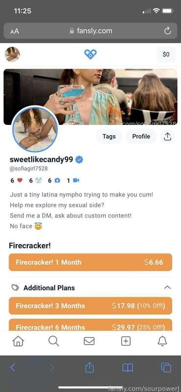 Hey guys you all should give my sexy friend a looksie she’s new so let’s welcome here huh? @sofiagirl7528 