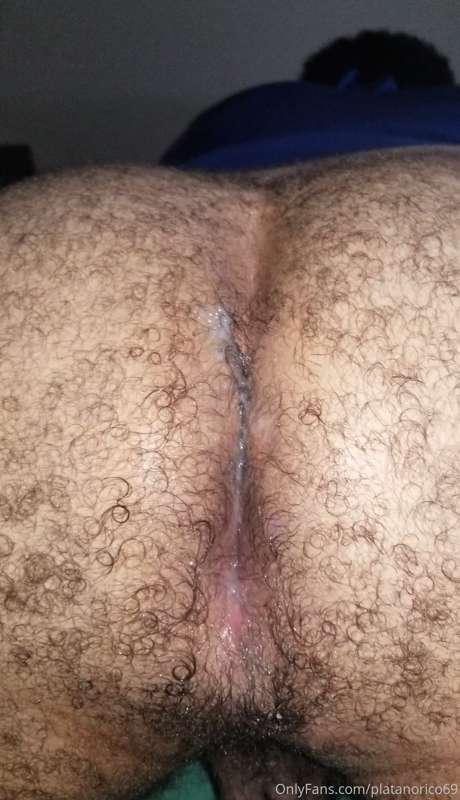 Love nut in my hairy ass 😍