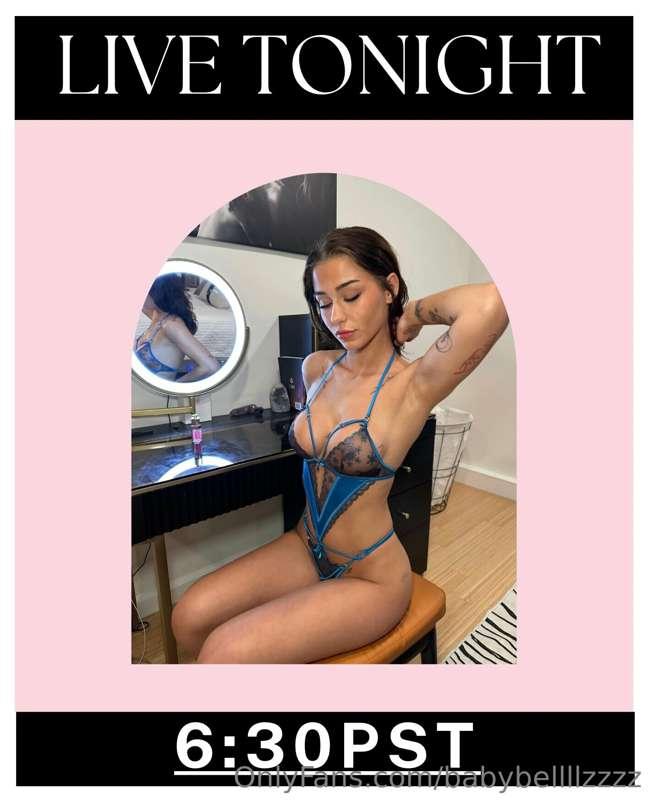 I'll be going live Saturday at 6:30 pst!! Join meeee 🖤