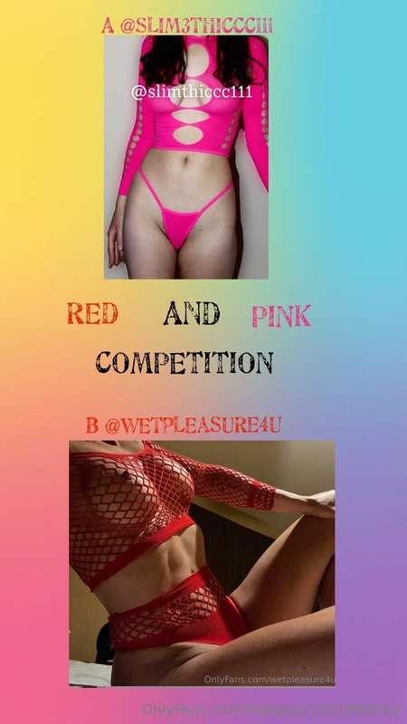 ❤️ Red and pink competition 💖  Vote for your favourite creat..