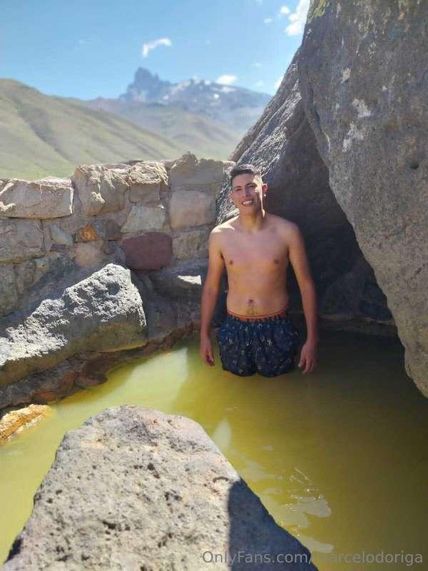 Here I am love, I'm waiting for you for a hot spring bath ❤️