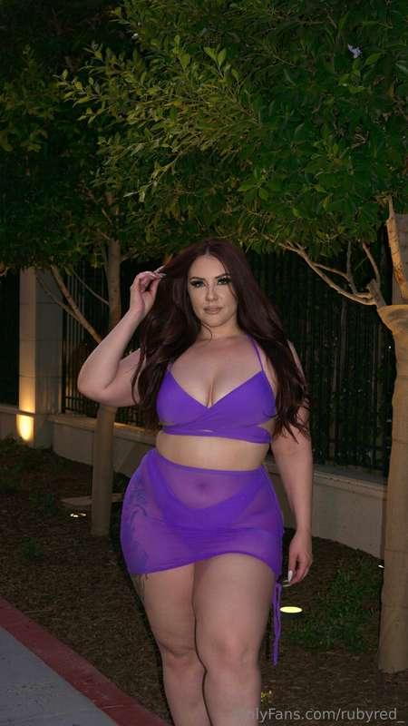 How do I look in purple??