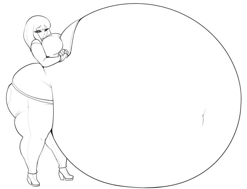 Giant Ponytail Belly by PrinceCoffeeCakes!!