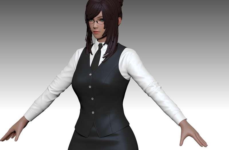 Primrose - Office Lady/Business Suit WIP