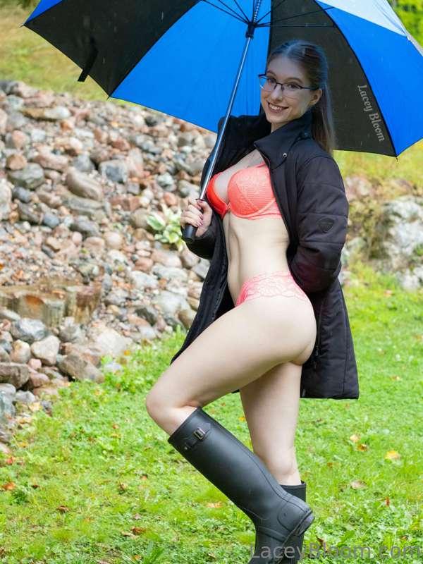 Let's get wet! ☔