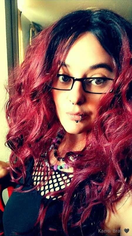 Tried on my new fishnets pt. 1
