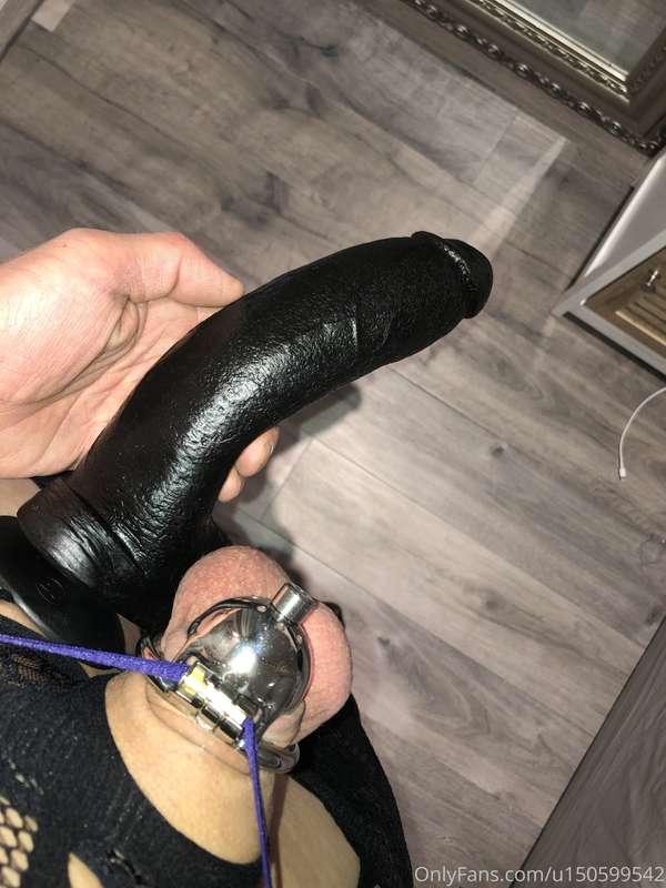 Wearing my chastity tonight some new vids coming up soon!!