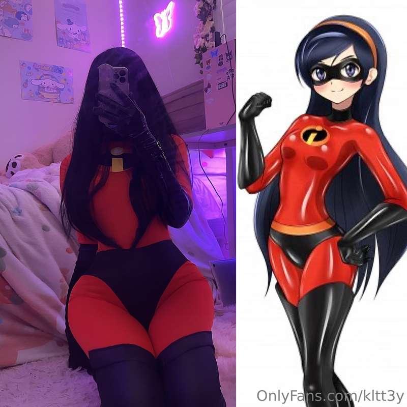 first post of the year🖤 violet from the incredibles