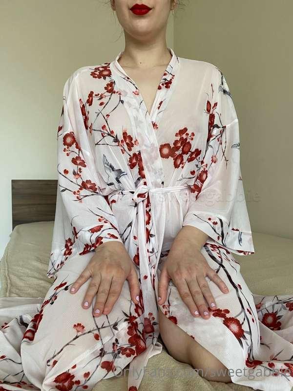 You never truly know what to expect, until the kimono falls ..