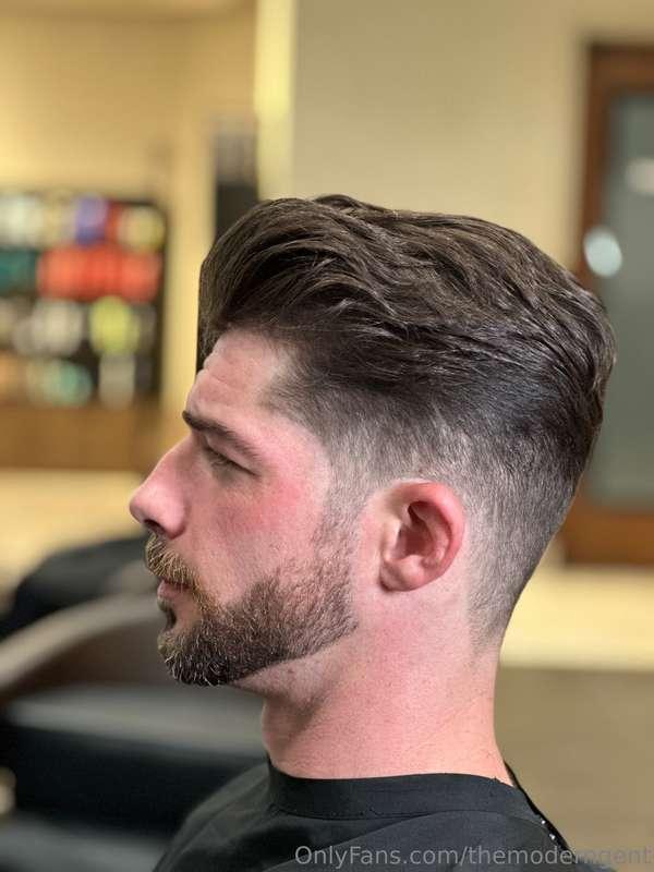 Helped a friend as a “hair model” this morning. + free hairc..