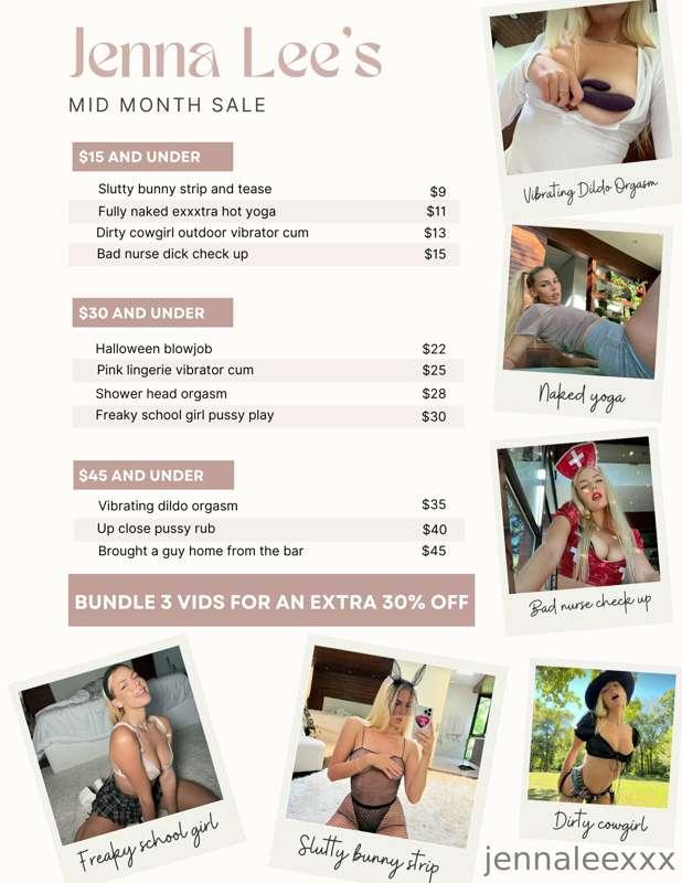 super special mid month sale 😋 the absolute lowest prices i’..