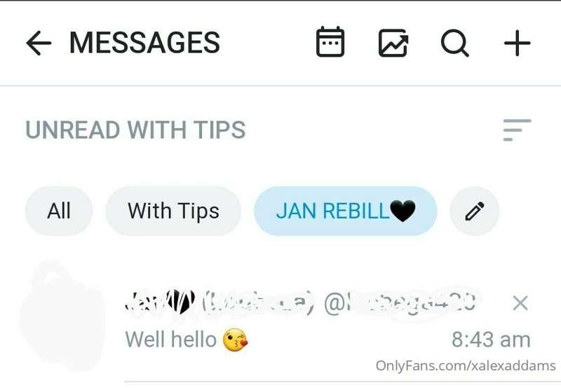 Message me once your rebill goes through to make sure I add ..