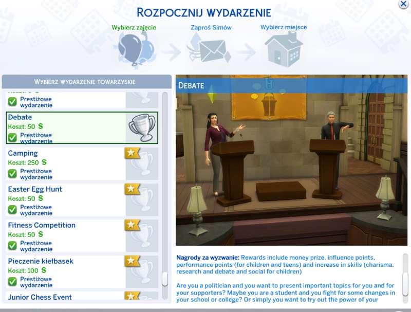 Debate Event
