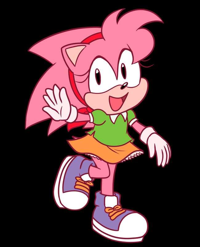 Amy Rose Classic (HD - Render)