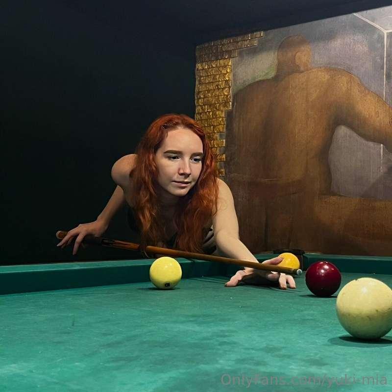 Cue in hand, aiming for that perfect shot, the clack of ball..