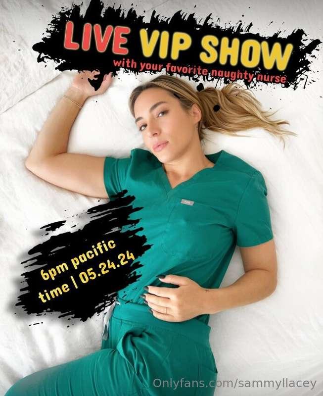 **LIVE VIP ONLY SHOW** | This Friday, the tapes will roll.....