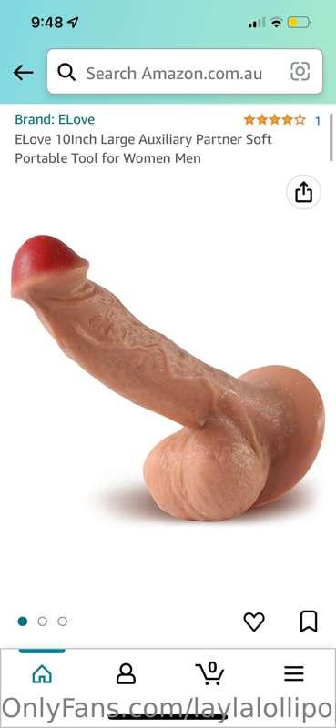 Who wants to buy me this 10 inch dildo 😁😁