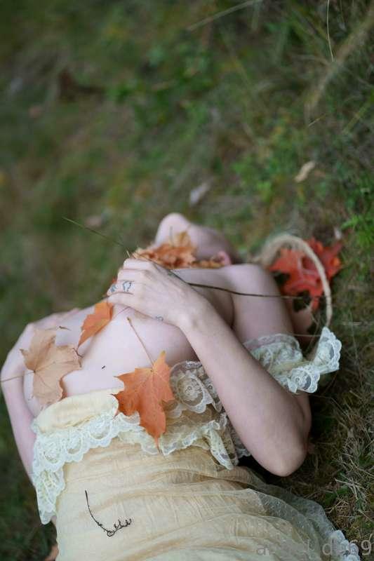 **_after doing soul magic in the forest, the white witch lie..